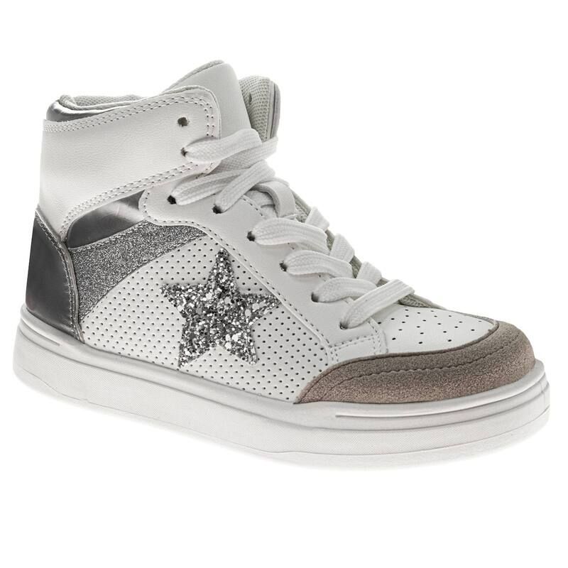 ケンジーガール レディース シューズ スニーカー Kensie Girl HighTop Girls Casual Sneakers White ホワイト