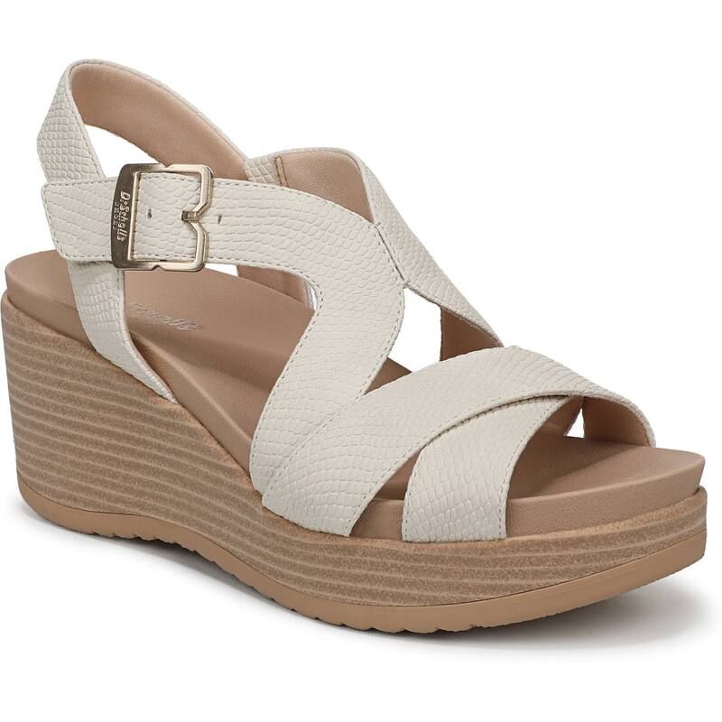 ドクター・ショール レディース シューズ サンダル Dr Scholls Cali Beach Womens Wedge Sandals Whitecap