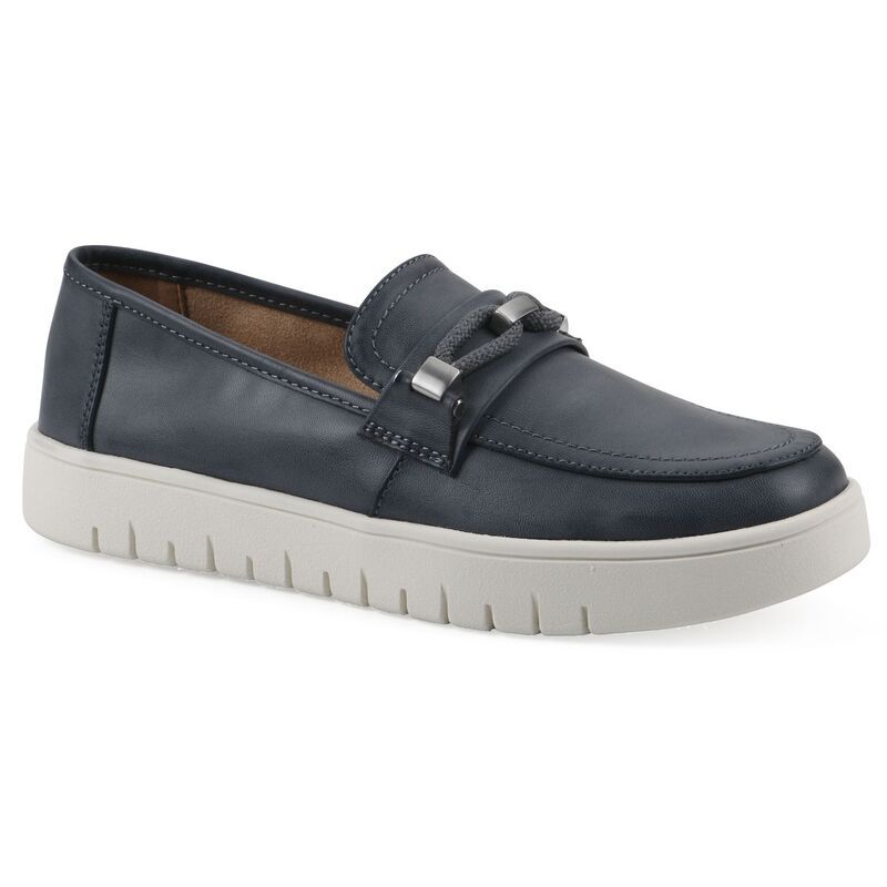 ホワイトマウンテン レディース シューズ スリッポン・ローファー White Mountainaathan WomenslipOn Loafers Navy Burnished ネイビー
