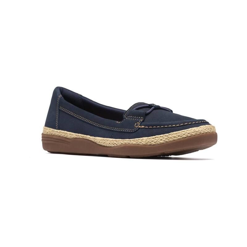 クラークス レディース シューズ Clarks Elaina Milly WomenslipOn Shoes Navy ネイビー