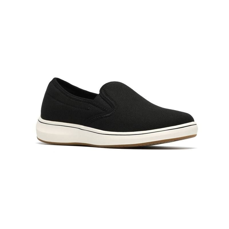 クラークス レディース シューズ サンダル Clarks Cloudsteppers Breezesky Zoe WomenslipOn Shoes Black ブラック