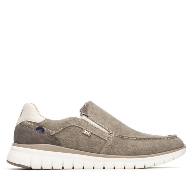 キシタイ レディース シューズ Xti Mensuper Light Canvas Boat Shoes 145763 Taupe トープ