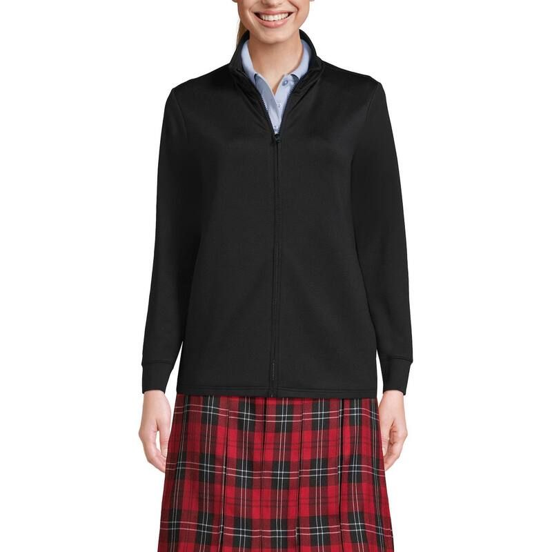 ランズエンド レディース アウター ジャケット・ブルゾン Womens Lands End Active Performance Full Zip Jacket Black ブラック