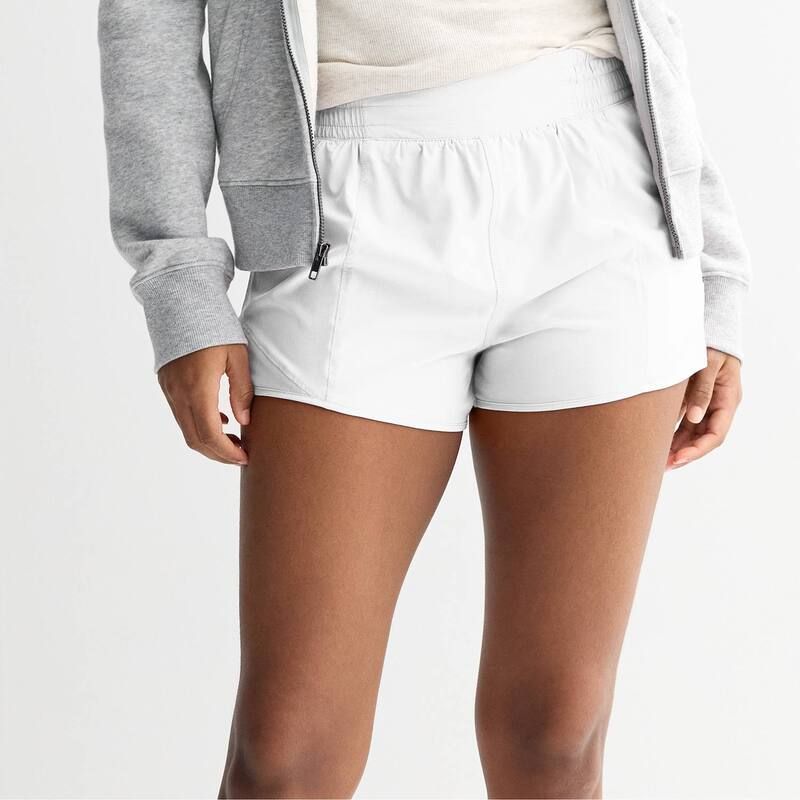エスオー レディース ボトムス ハーフパンツ・ショーツ ショートパンツ Juniors SO Woven Running Shorts Modern White ホワイト