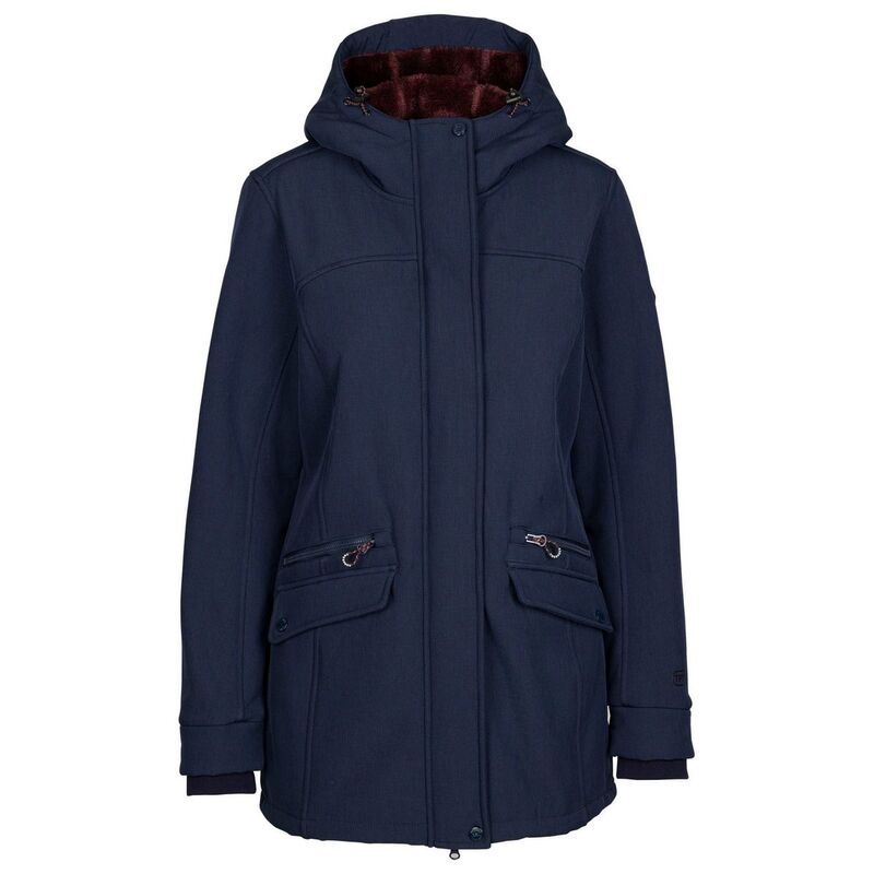 トレスパス レディース アウター ジャケット・ブルゾン Trespass WomensLadies Anza TP75 Soft Shell Jacket Navy ネイビー