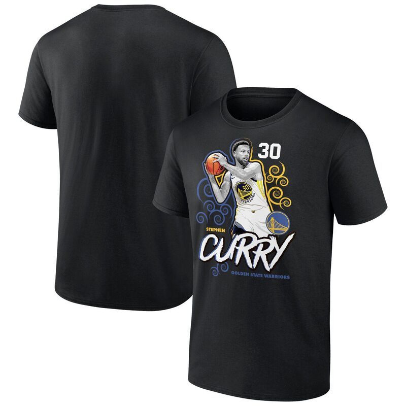 アンブランデッド レディース トップス Tシャツ Unbranded Menstephen Curry Black Golden State Warriors Competitor TShirt War Black ブラック