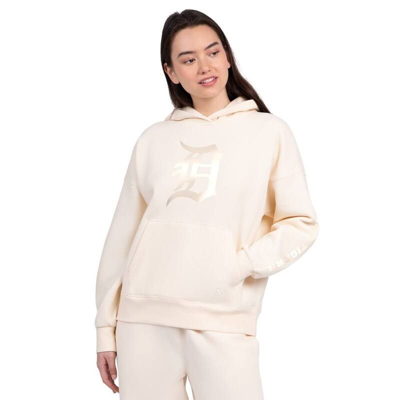 スターター レディース トップス Tシャツ パーカー Womenstarter Cream Detroitigers Pastel Relaxed Hoodie Tgr Beige ベージュ 18,346円