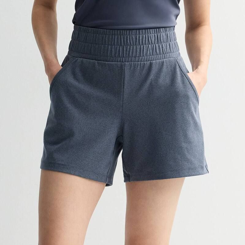 Tek Gear レディース ボトムス ハーフパンツ・ショーツ ショートパンツ Womens Tek Gear Essential Soft Relax Shortslate T スレート