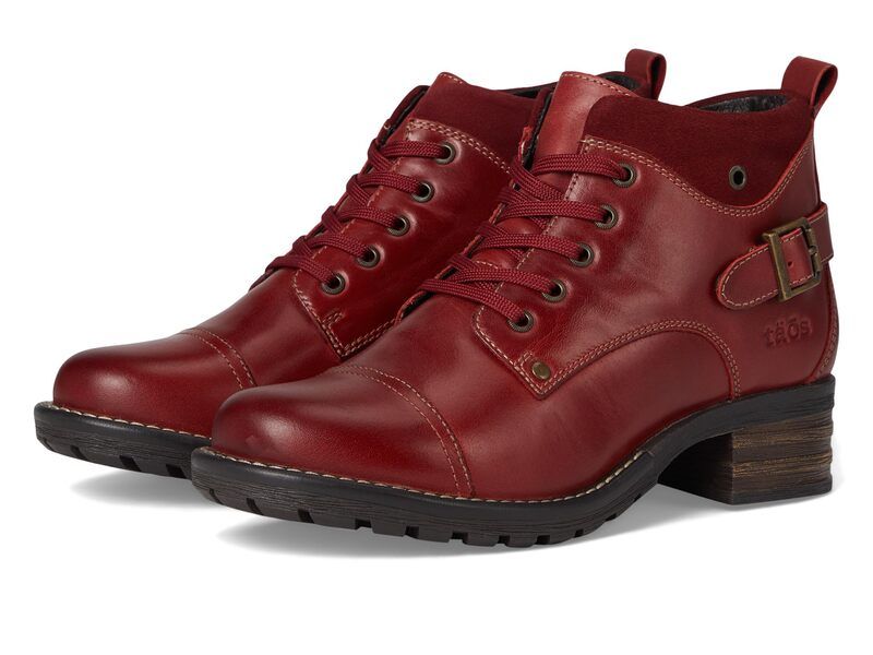タオスフットウェア レディース シューズ ブーツ・レインブーツ ミニ Taos Footwear Mini Crave Red レッド