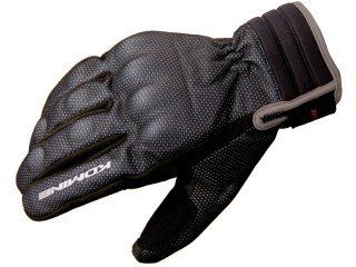 新品 KOMINE(コミネ) GK-750 Guard In W-Gloves α Short black / grey S 06-750