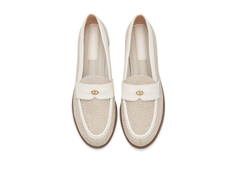 フランコサルト レディース シューズ スリッポン・ローファー Franco Sarto Stellan Beige Woven Fab ベージュ フランコサルト レディース シューズ スリッポン・ローファー Franco Sarto Stellan Beige Woven Fab ベージュ