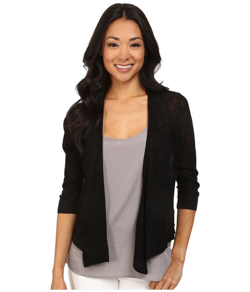ニックプラスゾーイ レディース アウター ニット・セーター NICZOE FourWay Cardy Black Onyx ブラック