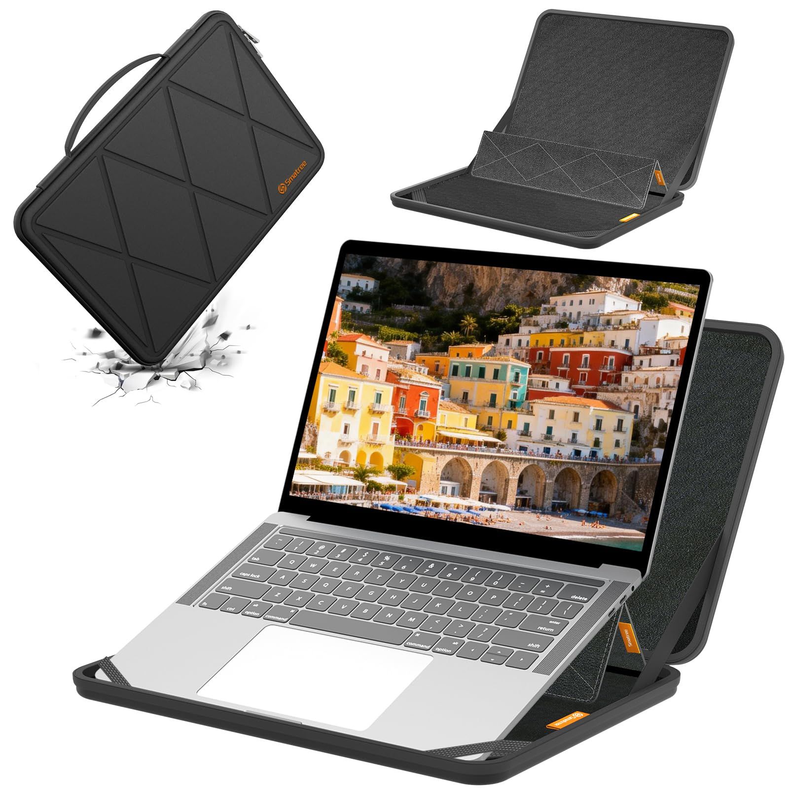 新品 Smatree MS53T ハードプロテクション 14 インチ ノートパソコンスリーブケース 適合機種： Lenovo ThinkBook 14/ThinkPad/IdeaPad、 HP Pavilion 14、 ASUS Chromebook/Expe
