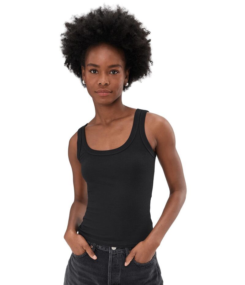 スプレンディット レディース トップス シャツ Splendid Josie Tank Black ブラック