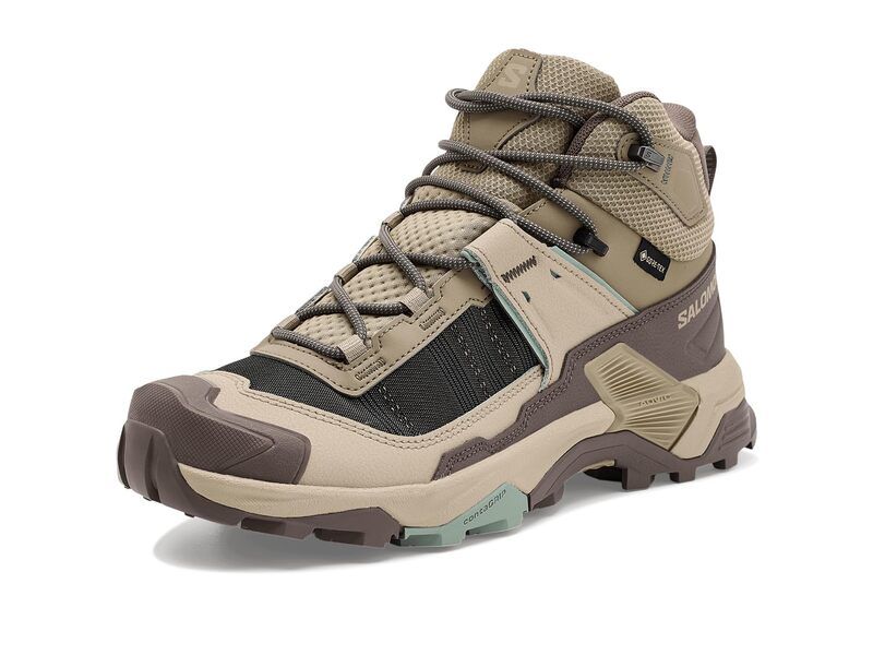 サロモン レディース シューズ ブーツ・レインブーツ Salomon X Ultra 5 Mid GORETEXR Iron