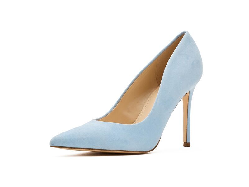 ナインウェスト レディース シューズ ヒール Nine West Fresh Light Blue Sued ブルー