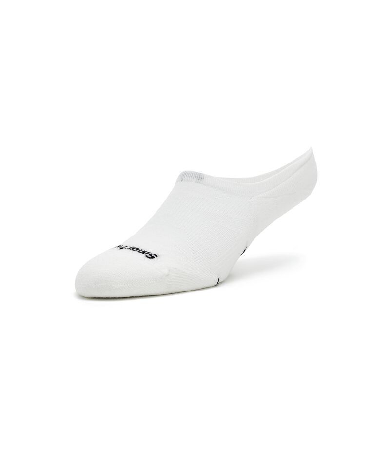 スマートウール レディース アンダーウェア 靴下 Smartwool Run Targeted Cushiono Show Socks White ホワイト