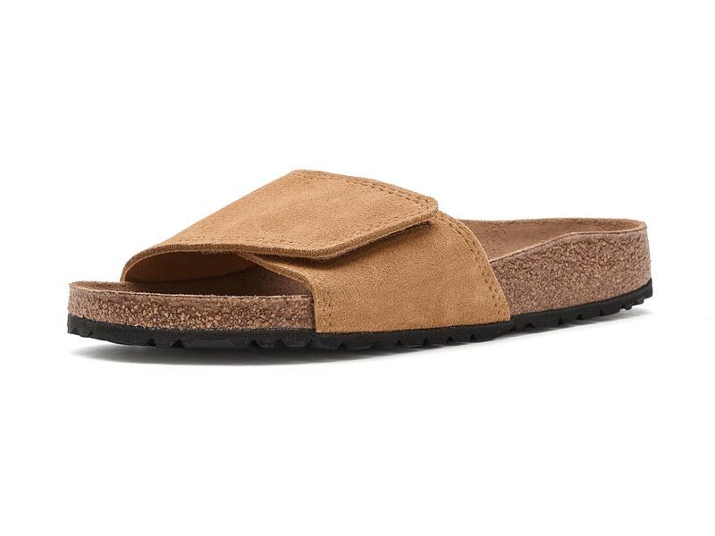 ビルケンシュトック レディース シューズ サンダル スエード Birkenstock Sylt Suede Cork Brown ブラウン