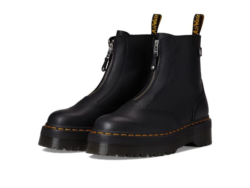 ドクターマーチン レディース シューズ ブーツ・レインブーツ レザー Dr Martens Jetta Sendaleather Boot Black Sendal ブラック