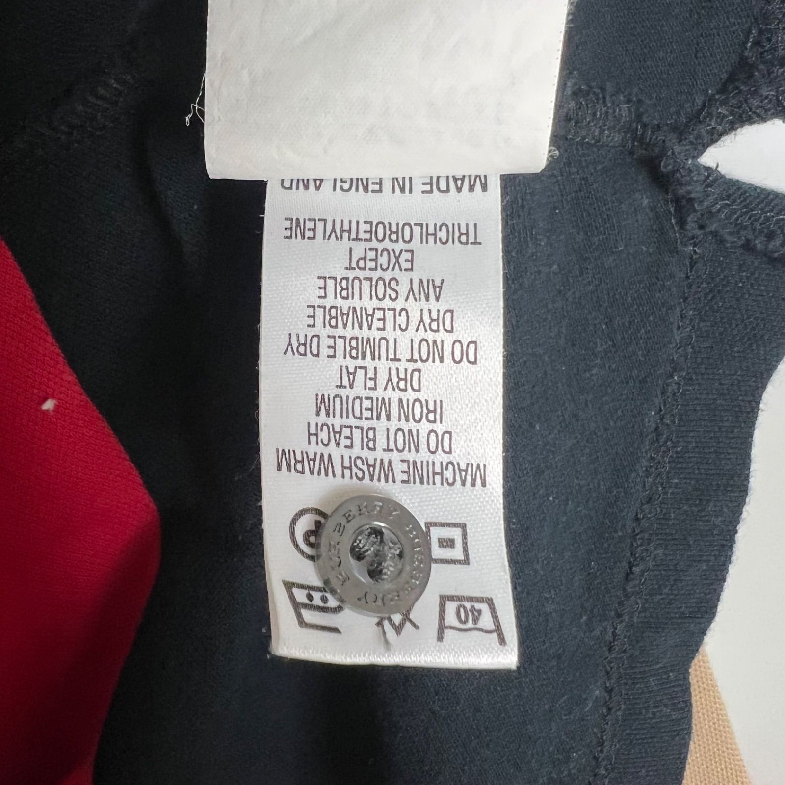 BURBERRY LONDON 00s y2k archive multi polo shirts S バーバリー