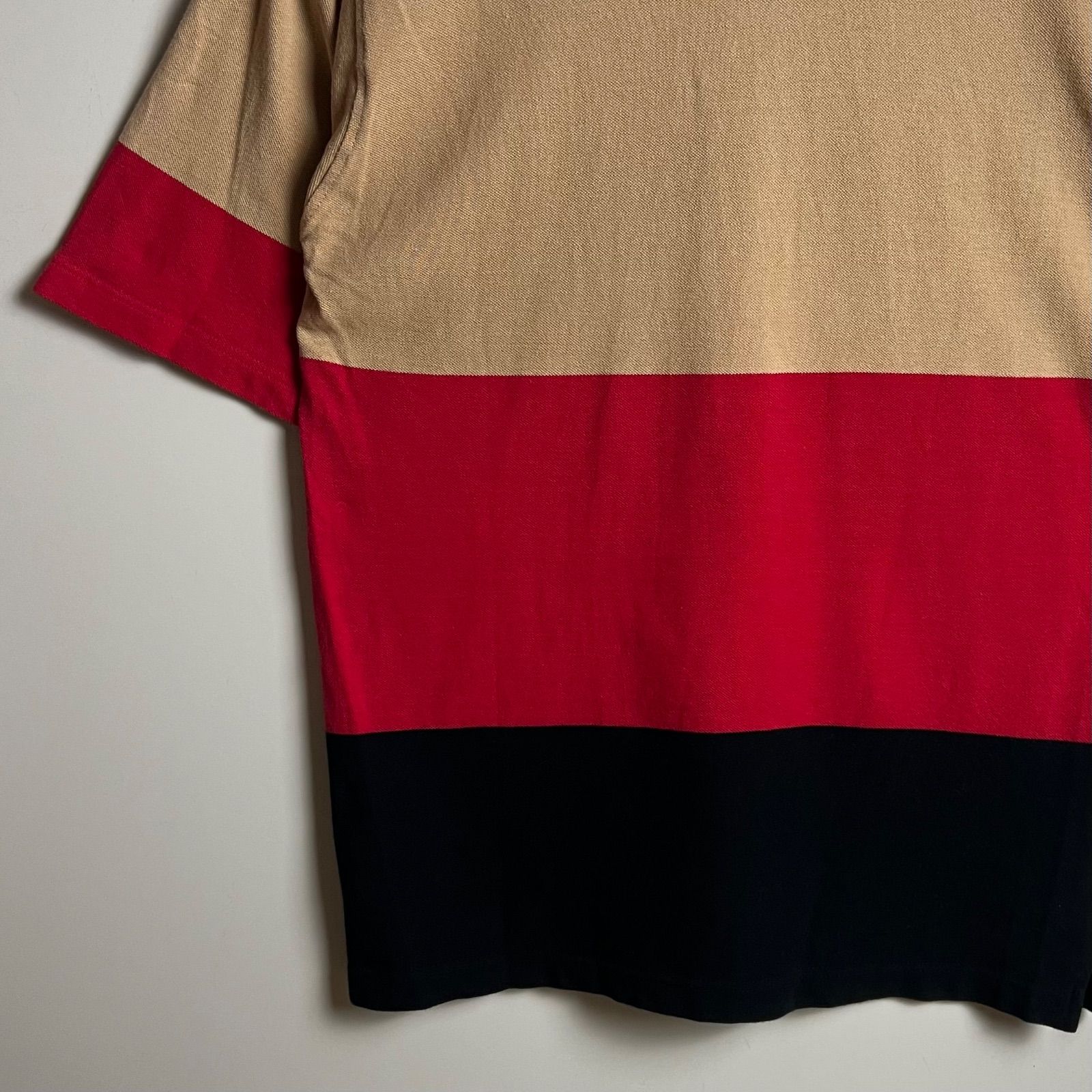 BURBERRY LONDON 00s y2k archive multi polo shirts S バーバリー