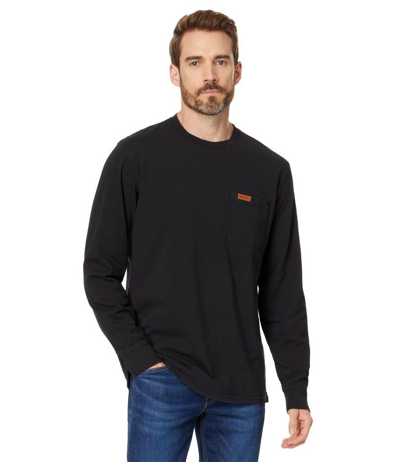 ペンドルトン メンズ トップス シャツ Pendleton Deschutes Tee Long Sleeve Black ブラック