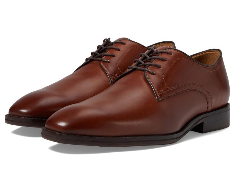 ジョンストンアンドマーフィー メンズ シューズ オックスフォード Johnston Murphy Sullivan Plain Toe Tan Italian Calfskin タン