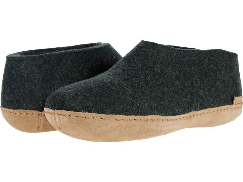 グリオプス メンズ シューズ サンダル ウール レザー Glerups Wool Shoe Leather Outsole Forest フォレスト