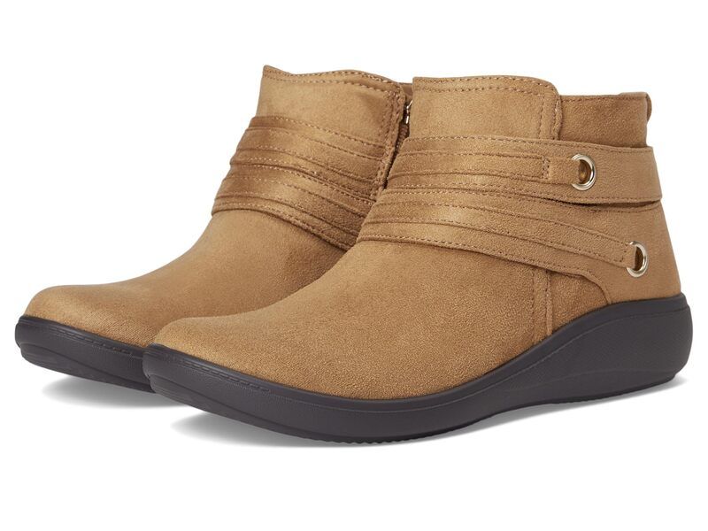 ライフストライド レディース シューズ ブーツ・レインブーツ LifeStride Brave Zip Short Boots Honey