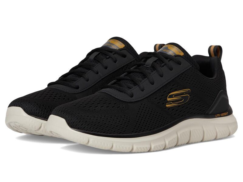 スケッチャーズ メンズ シューズ スニーカー SKECHERS Track Leshur Black ブラック