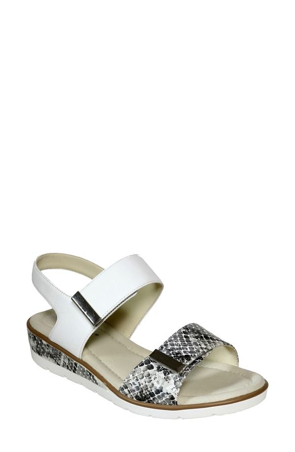 ダイビッドテイト レディース シューズ ヒール サンダル David Tate Civic Slingback Sandal White Multi ホワイト
