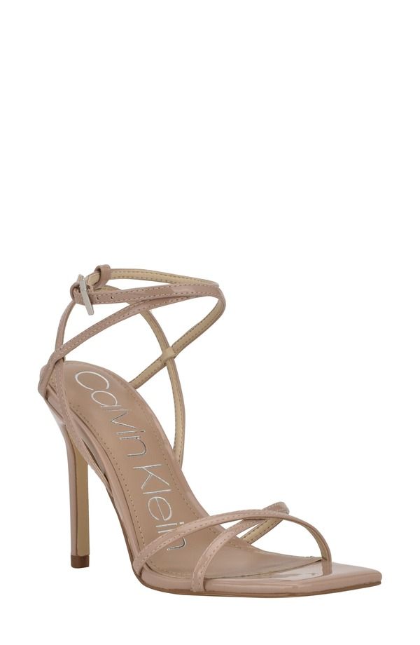 カルバンクライン レディース シューズ ヒール サンダル Calvin Klein Tegin Sandalight Natural