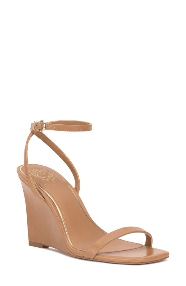 ヴィンスカムート レディース シューズ サンダル アンクル Vince Camuto Ambee Ankle Strap Wedge Sandal Cortado