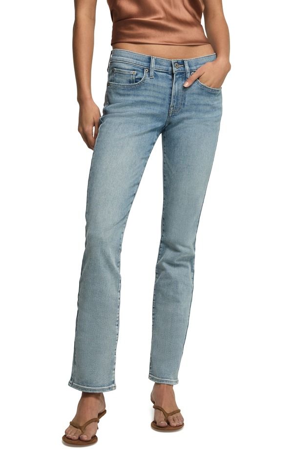 ラッキーブランド レディース ボトムス デニムパンツ ストレート ジーンズ Lucky Brand Sweet Straight Leg Jeans Pale Sky Wash