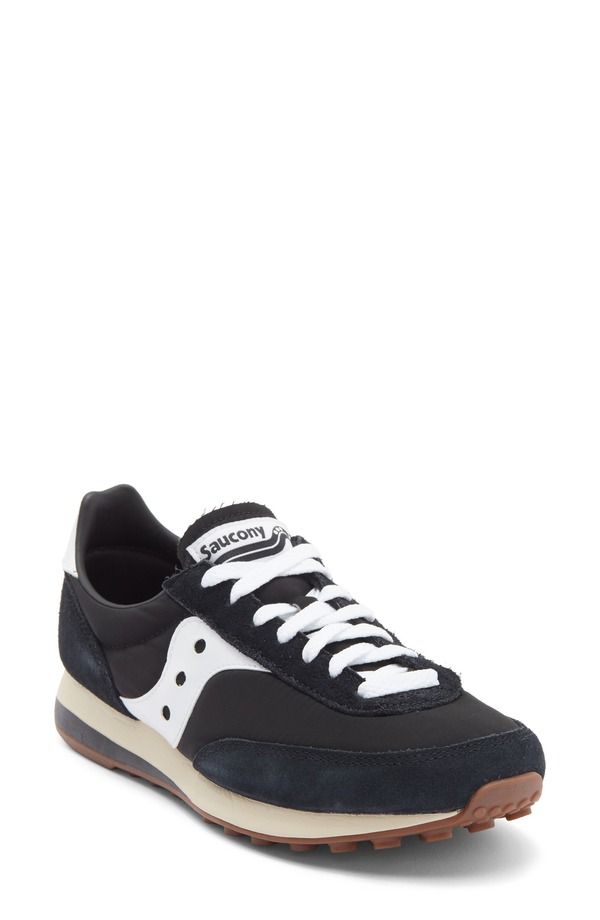 サッカニー レディース シューズ スニーカー Saucony Gender Inclusive Trainer 80 Sneaker BlackWhite ホワイト