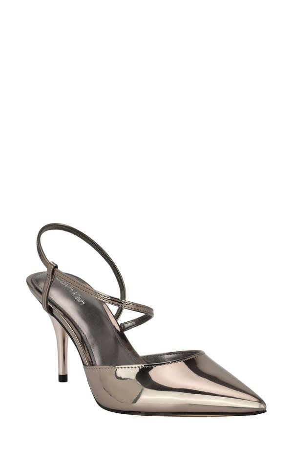 カルバンクライン レディース シューズ ヒール Calvin Klein Cordera Pumpewter ピューター