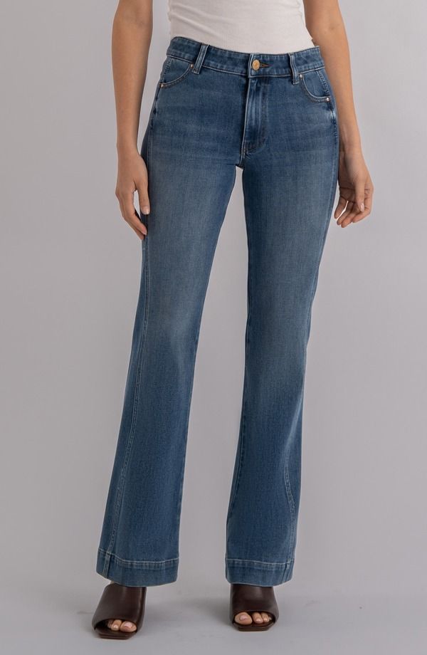 カットフロムザクロス レディース シューズ ブーツ・レインブーツカット ハイウエスト ジーンズ KUT from the Kloth Natalie Paneled High Waist Bootcut Jeans Alliance
