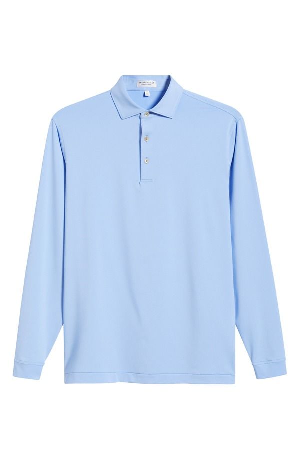 ピーター・ミラー メンズ トップス ポロシャツ Peter Millar Holden Solid Long Sleeve Performance Polo Bluebird 29,452円