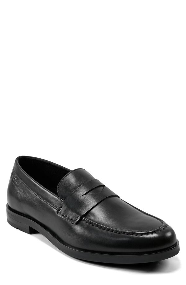 ロックポート メンズ シューズ ローファー Rockport Sutton Penny Loafer Black ブラック