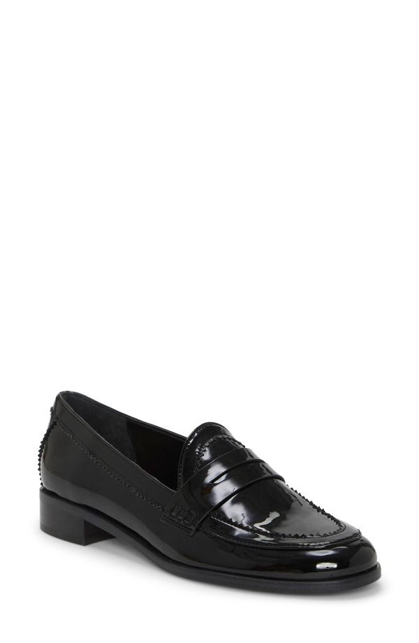 ヴィンスカムート レディース シューズ スリッポン・ローファー Vince Camuto Clarette Penny Loafer Black ブラック