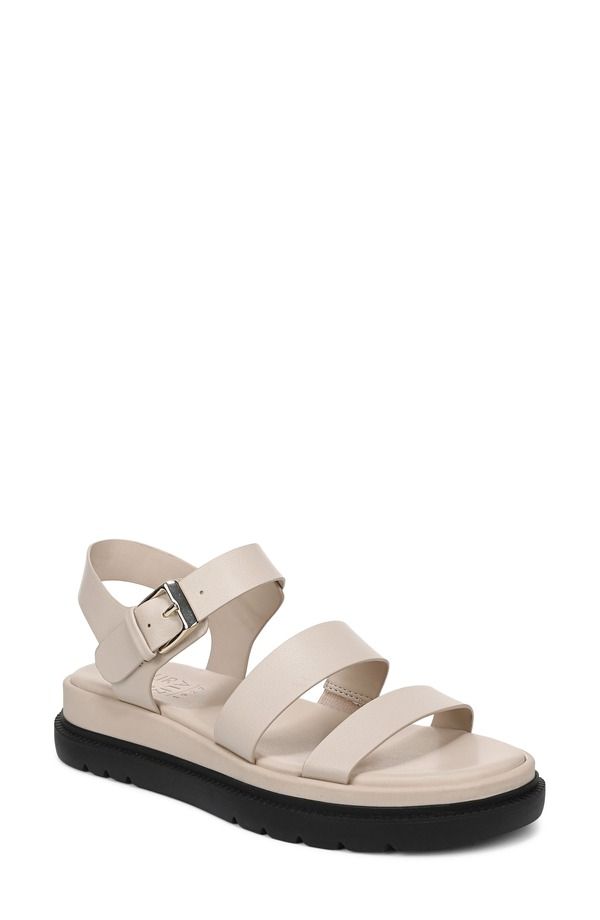 ナチュライザー レディース シューズ サンダル プラットフォーム アンクル Naturalizer Avenue Ankle Straplatform Sandal Ivory Mist アイボリー