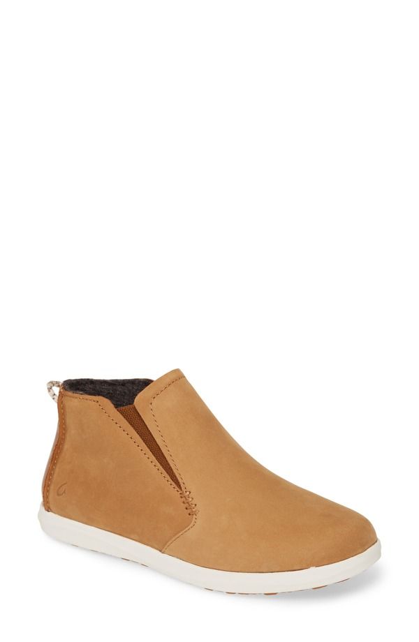 オルカイ レディース シューズ スニーカー ブーツ OluKai Hawaiiloa Manu Hope Waterproof Sneaker Boot Fox Leather