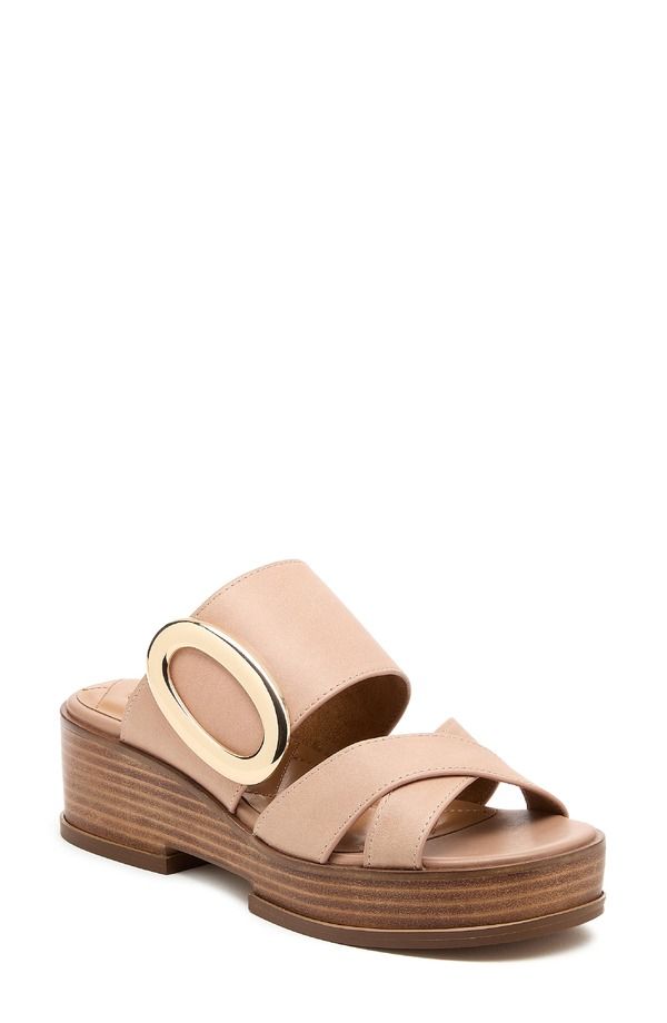 ケルシーダッガー レディース シューズ サンダル プラットフォーム Kelsi Dagger Brooklynina Platform Slide Sandal Pale Pink ピンク