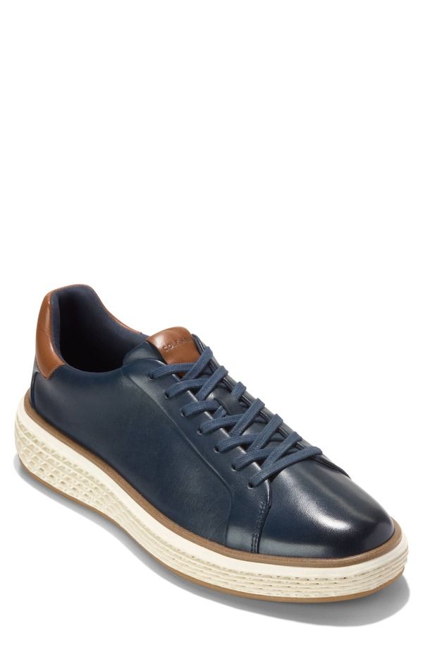 コールハーン メンズ シューズ スニーカー Cole Haan GrandPro Court SkyWeave Sneaker Navy Blazer Ch British Tan ネイビー