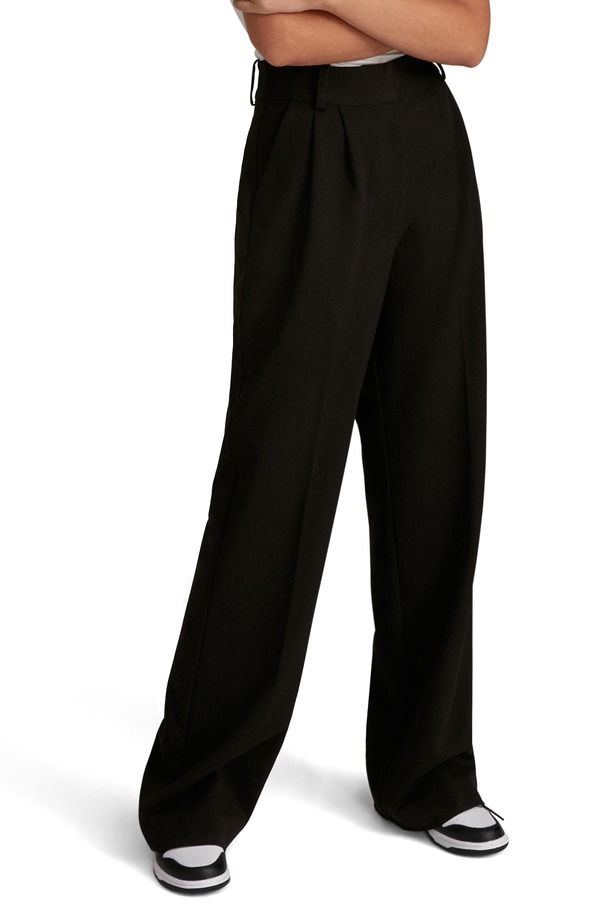 フェイバリット ドーター レディース ボトムス レギンス パンツ Favorite Daughter The Favorite Pant Pleat Pants Black ブラック