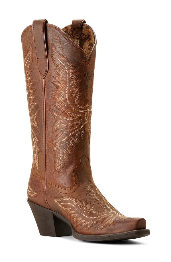アリアト レディース シューズ ブーツ・レインブーツ Ariat Round Up Collins Western Boot Rafter Tan タン 42,120円