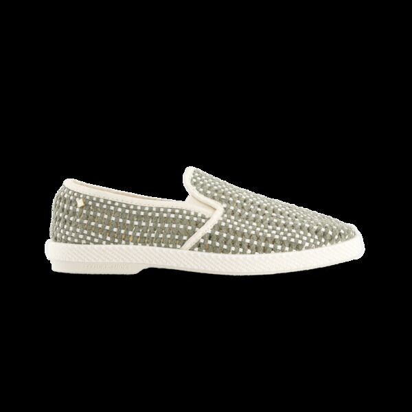 リビエラ レディース シューズ スリッポン・ローファー Rivieras Woven SlipOn Loafer Sage Green グリーン