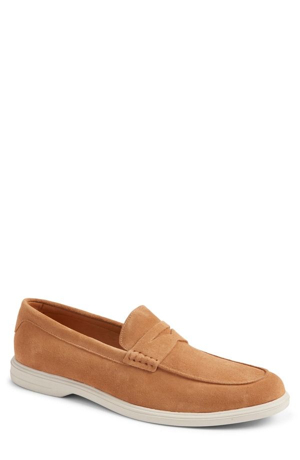 ピーター・ミラー メンズ シューズ スリッポン・ローファー Peter Millar Excursionist Wateresistant Penny Loafer Turbinado