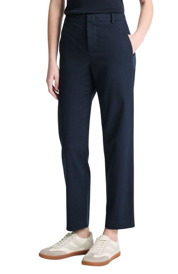 ヴィンス レディース ボトムス デニムパンツ ストレート Vince Straight Leg Chinos Coastal