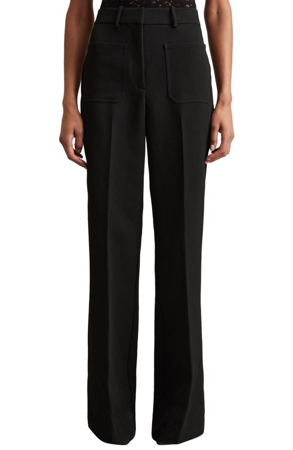 レイス レディース ボトムス レギンス パンツ Reiss Priya Flared Pants Black ブラック